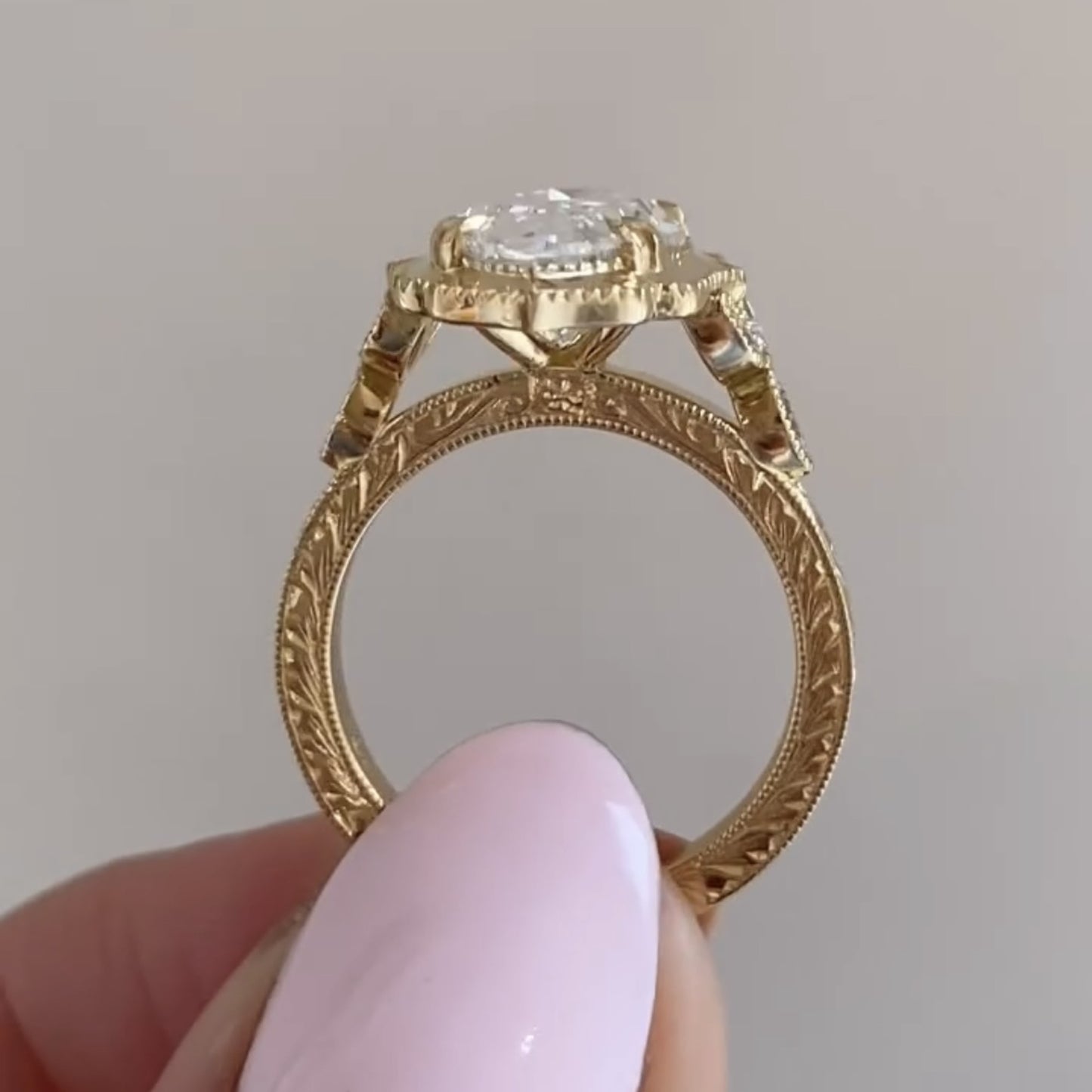 bezel set marquise cut moissanite engagement art deco vintage wedding ring nature inspired ring anniversary rings for women