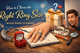 How to Choose the Right Ring Size (Without Ruining the Surprise)