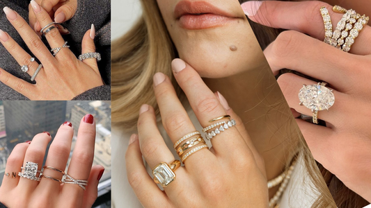 Diamond Wedding Bands That Look Beautiful Solo and Stacked