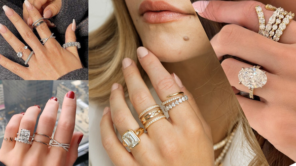 Diamond Wedding Bands That Look Beautiful Solo and Stacked