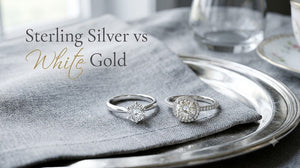 Sterling Silver vs White Gold Engagement Rings: Which Should You Choose?
