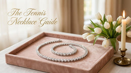 Lab Grown Diamond Tennis Necklace Guide: Carat, Length and Setting