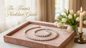 Lab Grown Diamond Tennis Necklace Guide: Carat, Length and Setting
