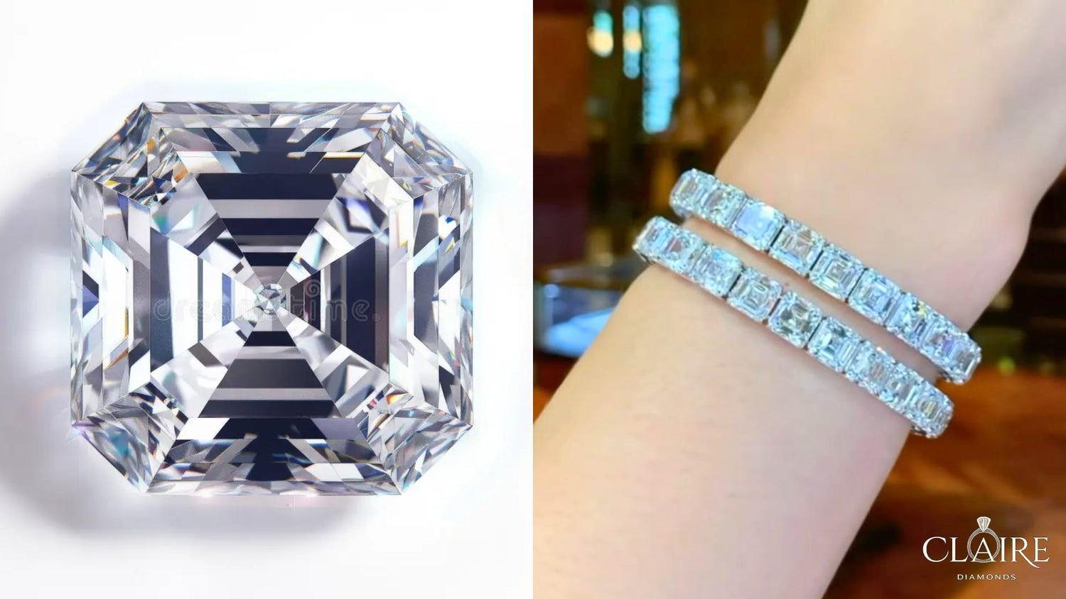 Asscher - Moissanite Diamond Jewelry