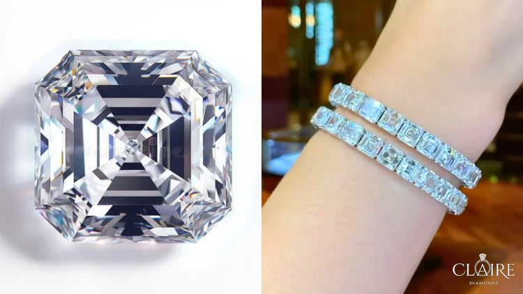 Asscher - Lab Grown Diamond Jewelry