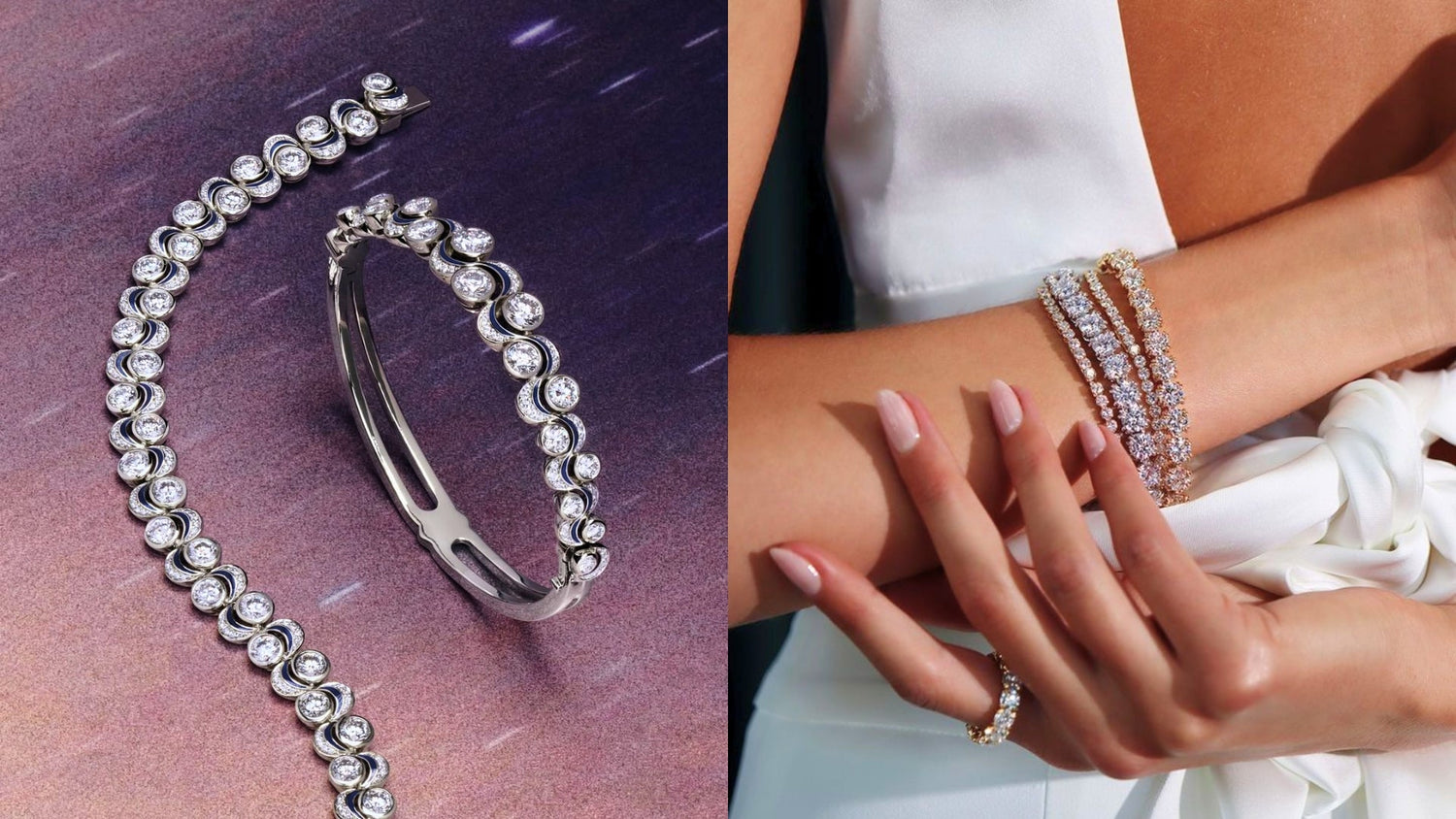 Bracelet - Moissanite Diamond Fine Jewelry