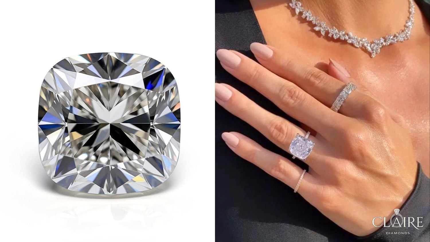 Cushion - Lab Grown Diamond Jewelry