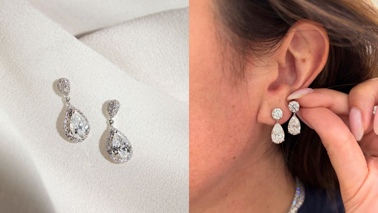 Earrings - Moissanite Diamond Fine Jewelry