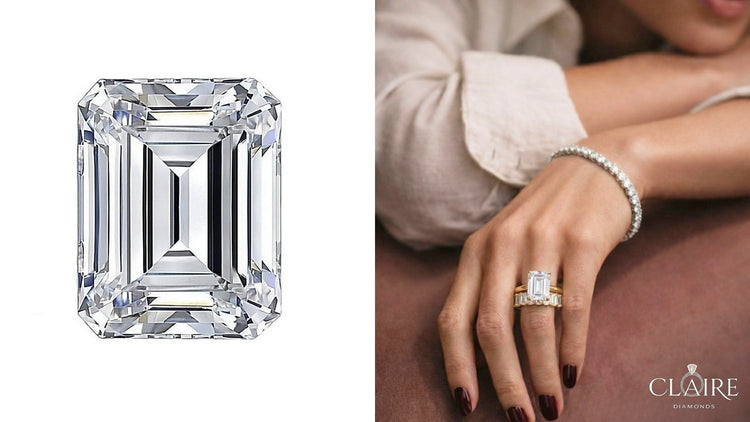 Emerald - Moissanite Diamond Jewelry