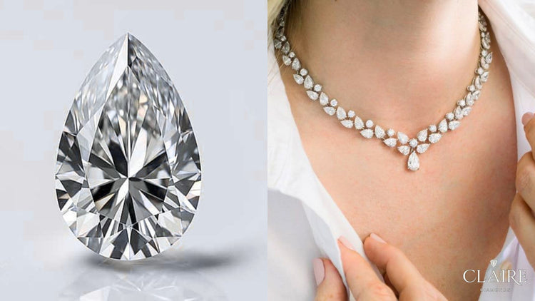 Pear - Moissanite Diamond Jewelry