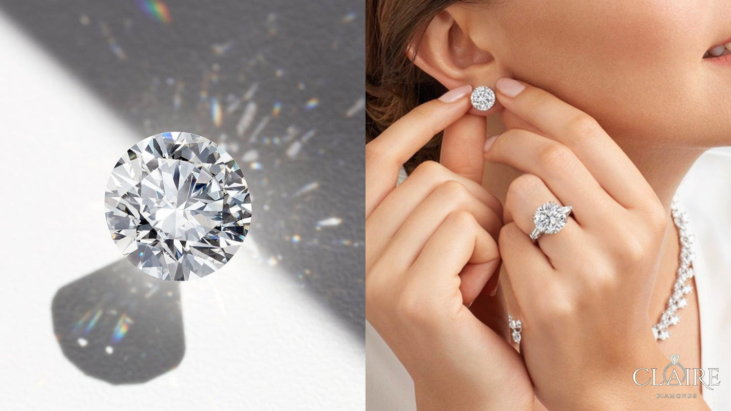 Round - Moissanite Diamond Jewelry