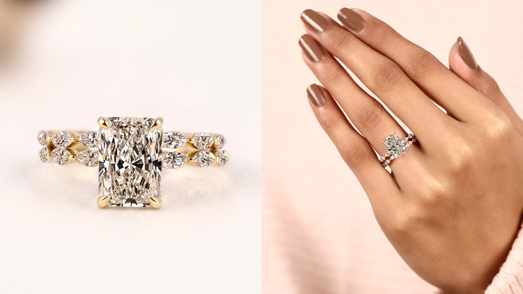 Shoulder Rings- Lab Grown Diamonds - Engagement Rings