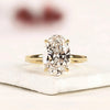 Oval Lab Grown Diamond Solitaire Ring for Modern Engagements and Lasting Love