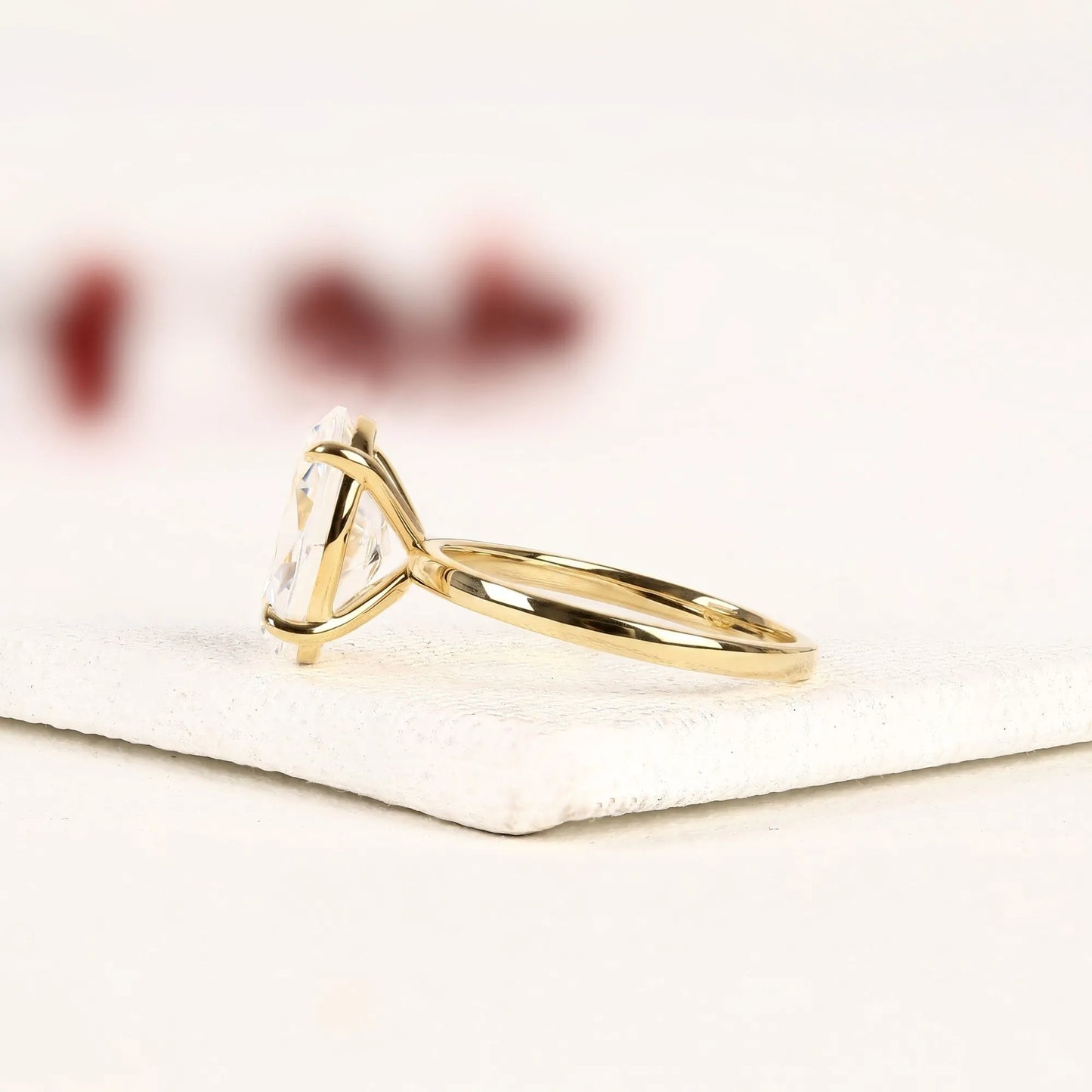 oval lab grown diamond solitaire ring for modern engagements and lasting love