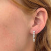2.80 TCW Heart Shape Lab Grown Diamond Drop Earrings in Gold Elegant Dainty Dangle Jewelry for Women