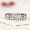 4.80 TCW Marquise Cut Lab Grown Diamond Eternity Band Wedding Elegant Stackable Diamond Band Modern Bridal Jewelry