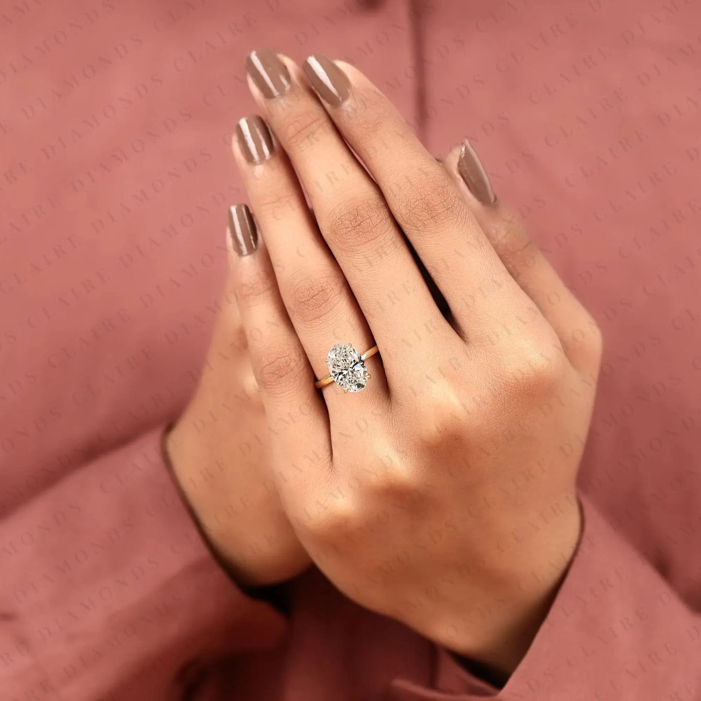 oval moissanite diamond solitaire ring for modern engagements and lasting love