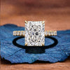 Radiant Cut Lab Grown Diamond Engagement Ring