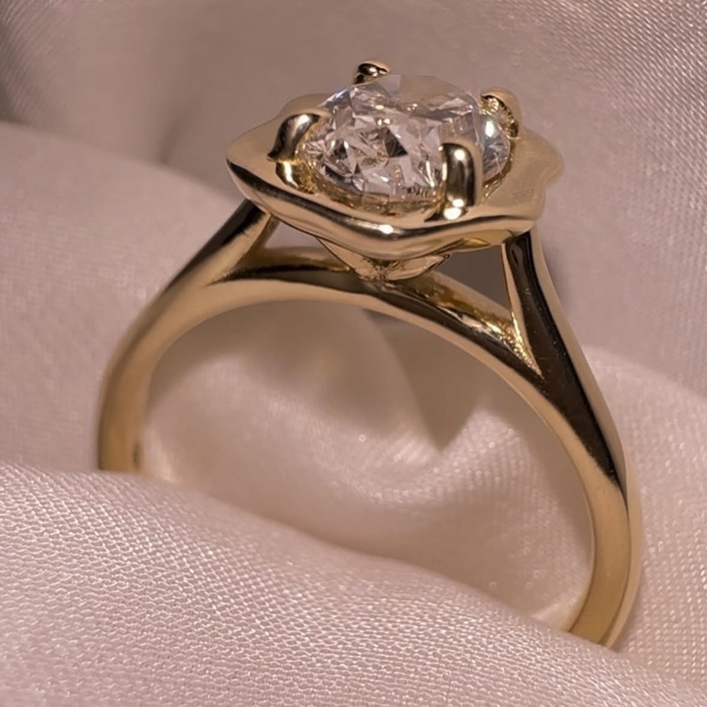 oval cut bezel set lab grown engagement ring solitaire unique wedding ring total  diamond