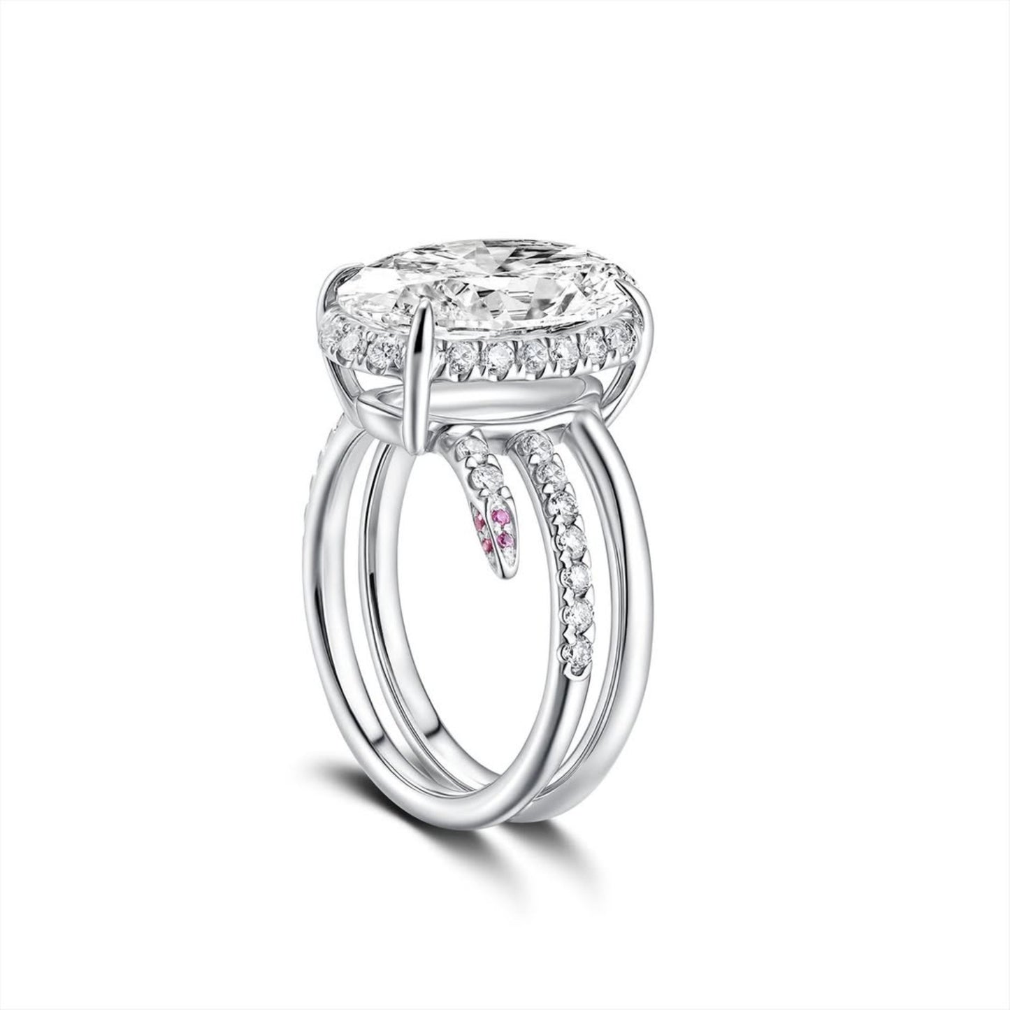 oval cut moissanite engagement ring unique white gold wedding ring