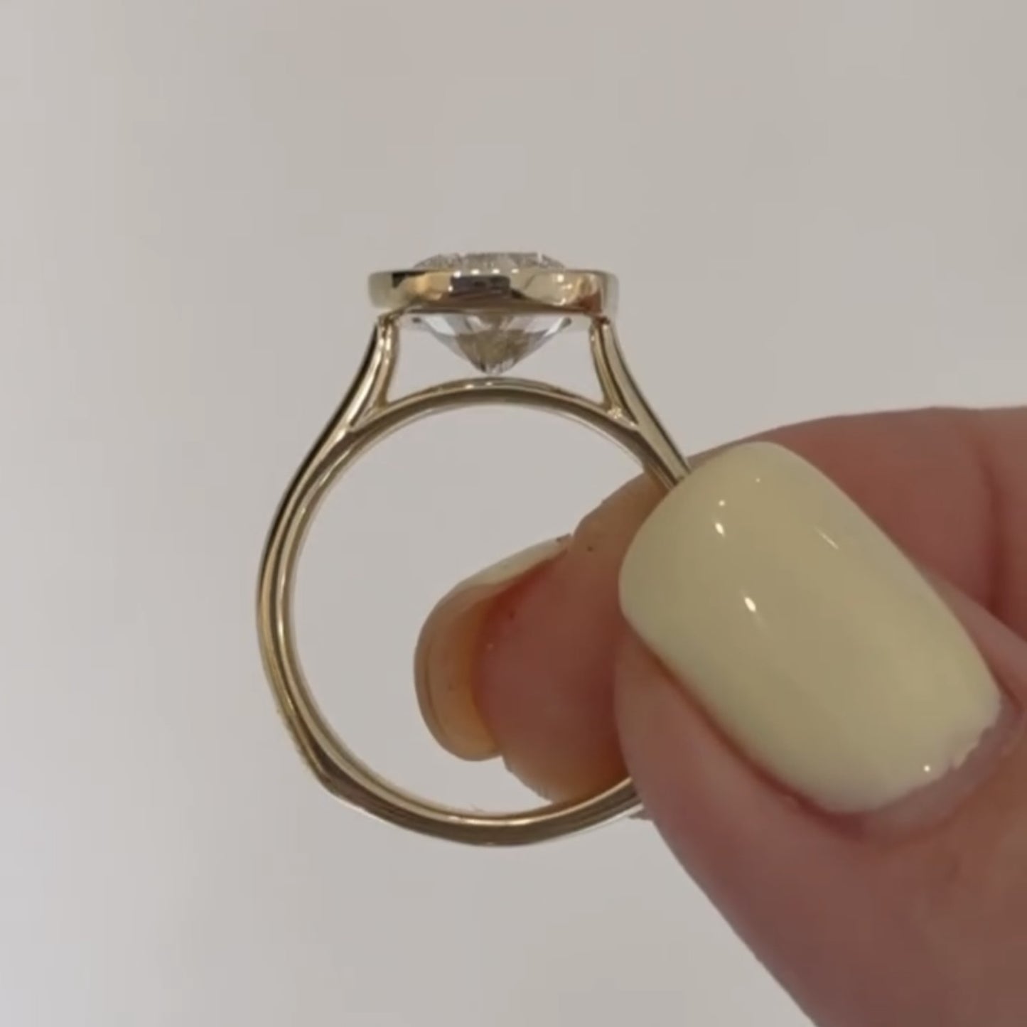 bezel set elongated cushion cut moissanite engagement cushion ring solid gold solitaire wedding ring anniversary ring for women