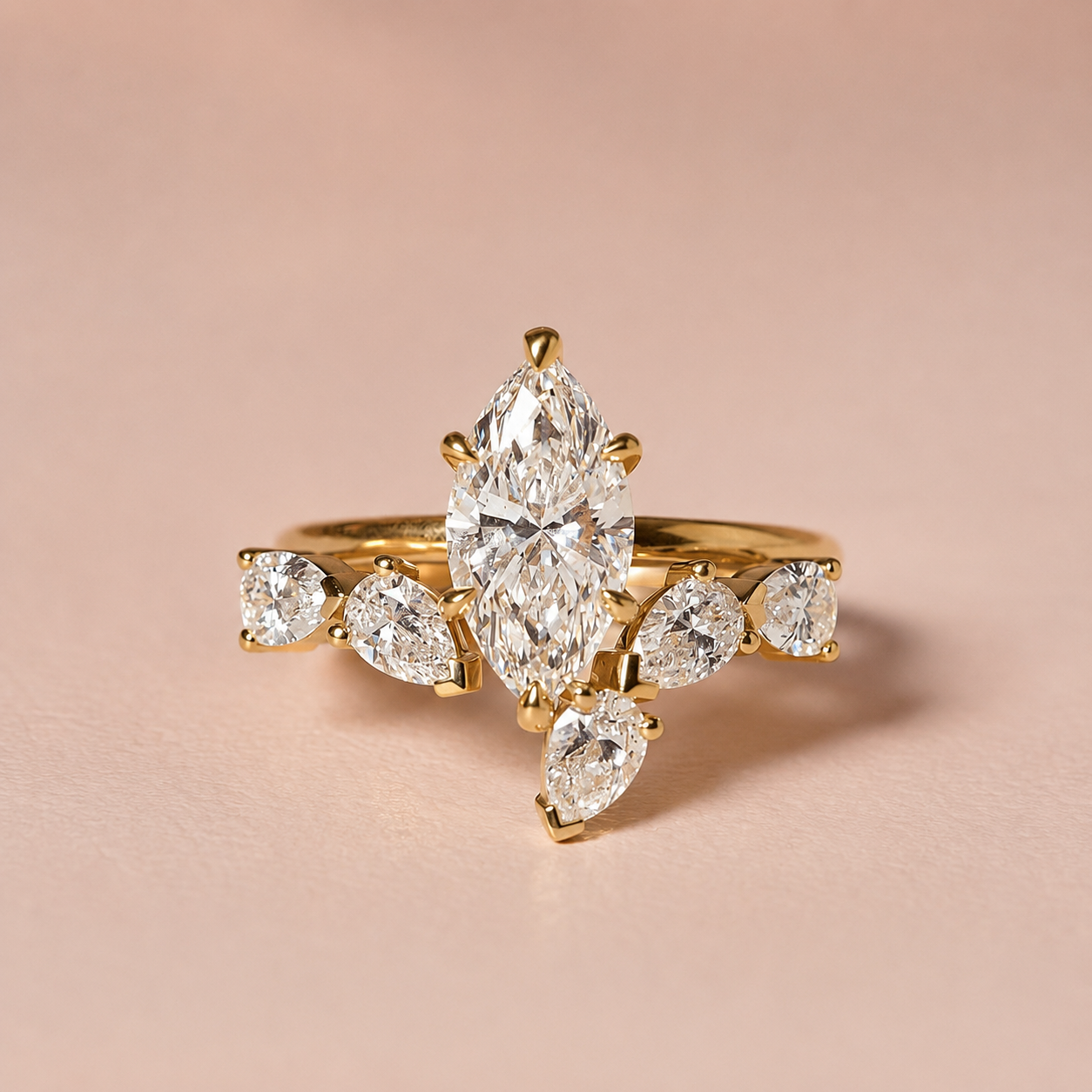 Antique Style Rings - Lab Grown Diamonds - Engagement Rings