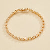 4.30 TCW Pear Moissanite Bracelet Gold Bezel Setting Jewellery