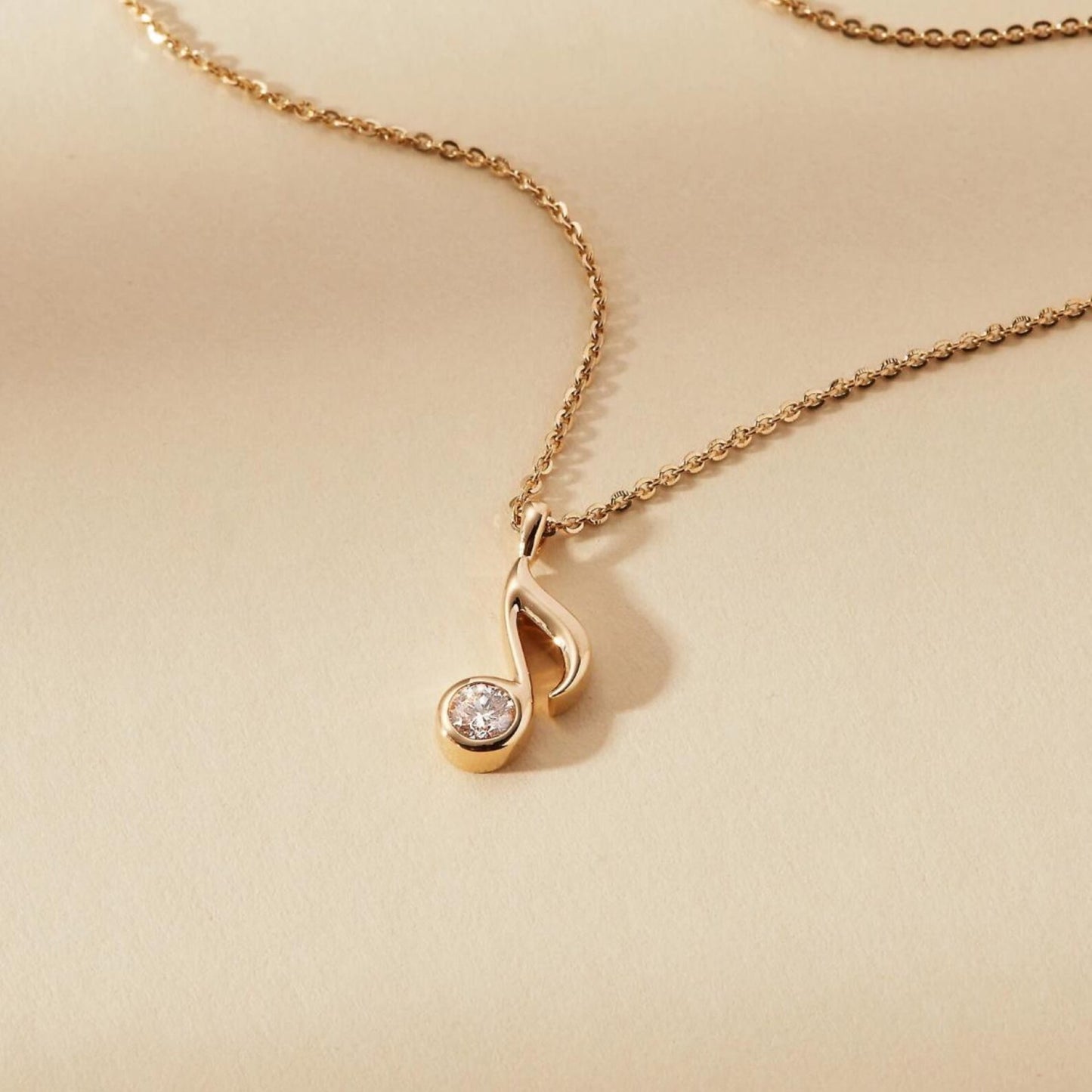 0.40 tcw emerald cut lab diamond gold necklace, minimalist solitaire pendant, dainty anniversary gift jewelry