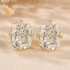 3.00 TCW Elongated Cushion Cut Lab Grown Diamond Stud Earring Modern Everyday Elegance