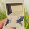 Silver diamond ring luxury elegant style