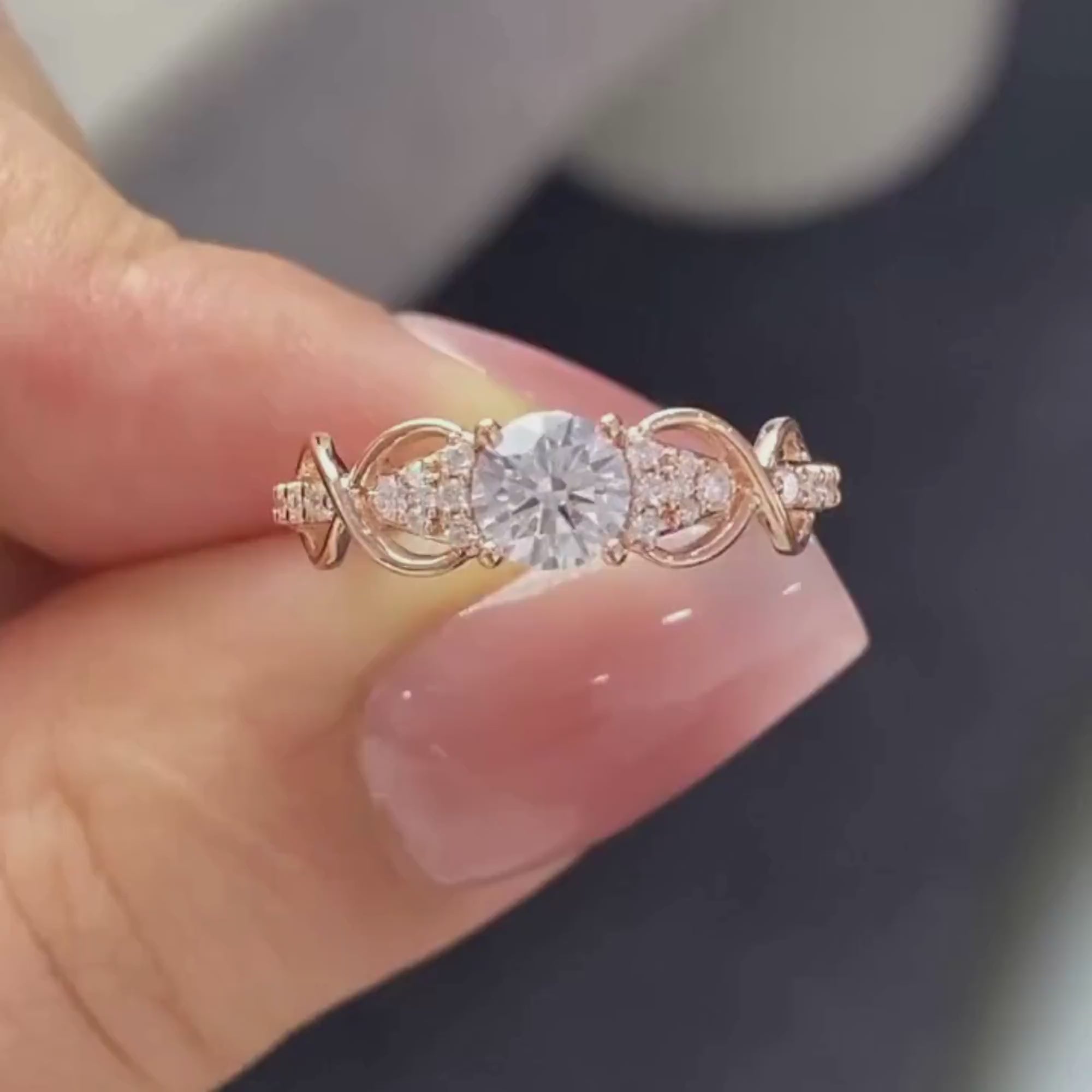 Classic gold ring elegant jewelry for women