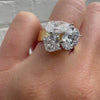 Diamond ring luxury engagement style