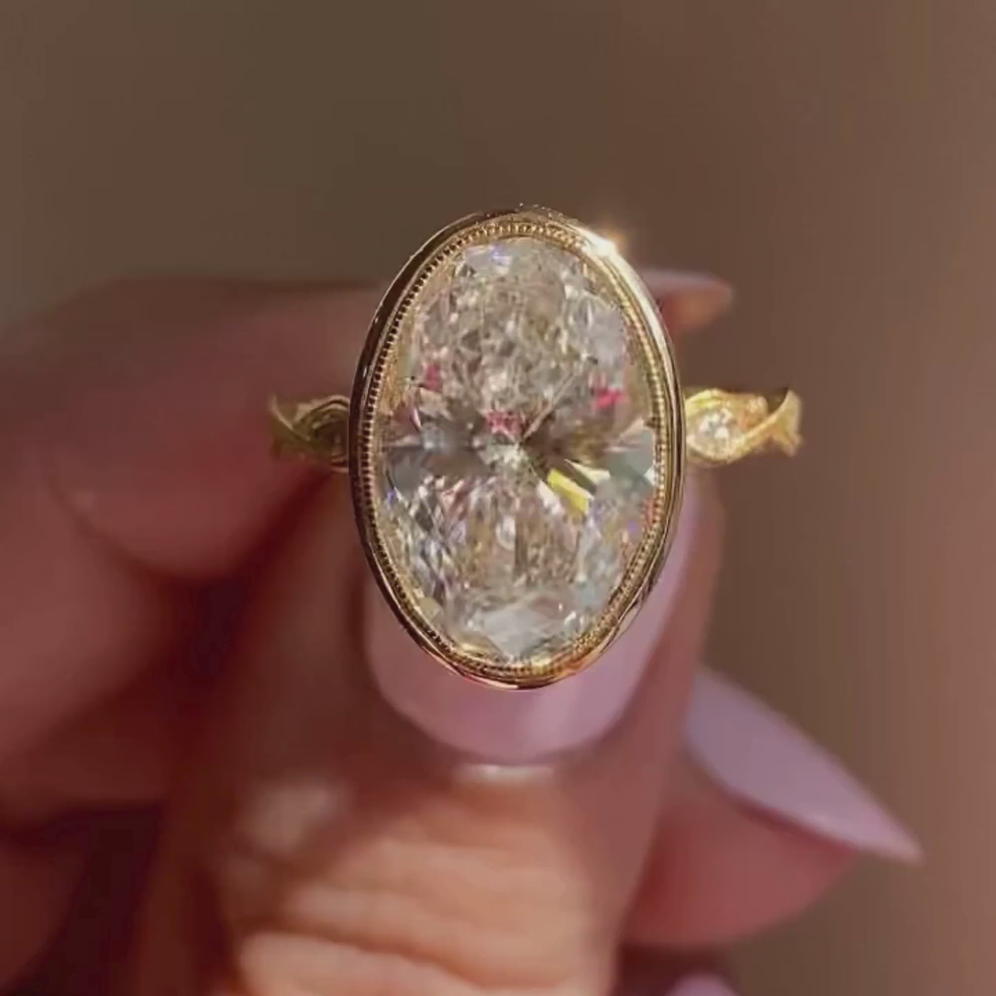 Elegant ring with gold finish jewelry