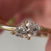 Elegant silver ring minimal jewelry design