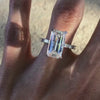 Premium engagement diamond ring sparkle