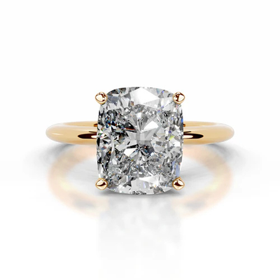 Solitaire Rings - Moissanite